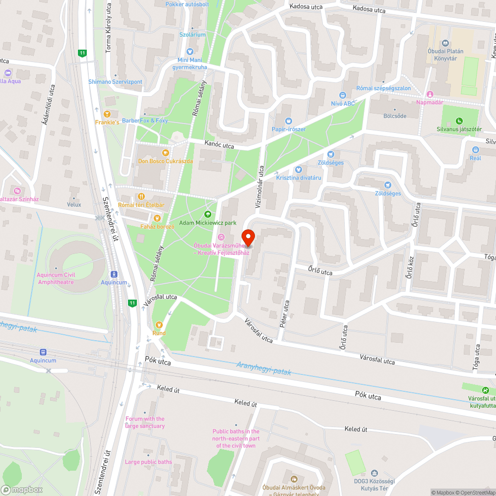 Járda aszfaltozás bejelentés helye