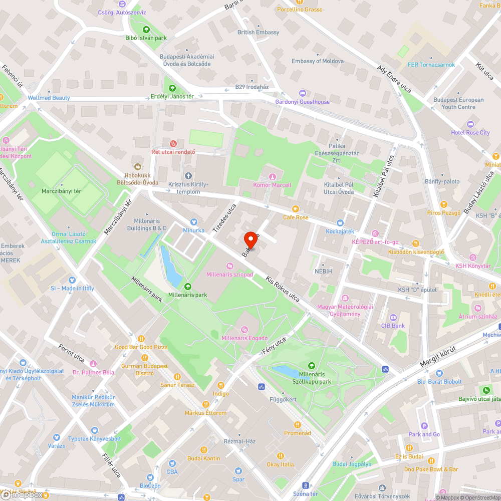 Kátyú bejelentés helye