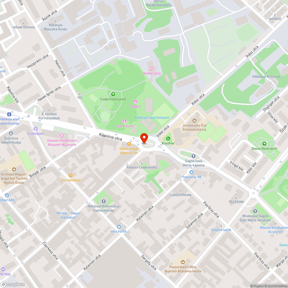 Ottmaradt terelőtalp bejelentés helye