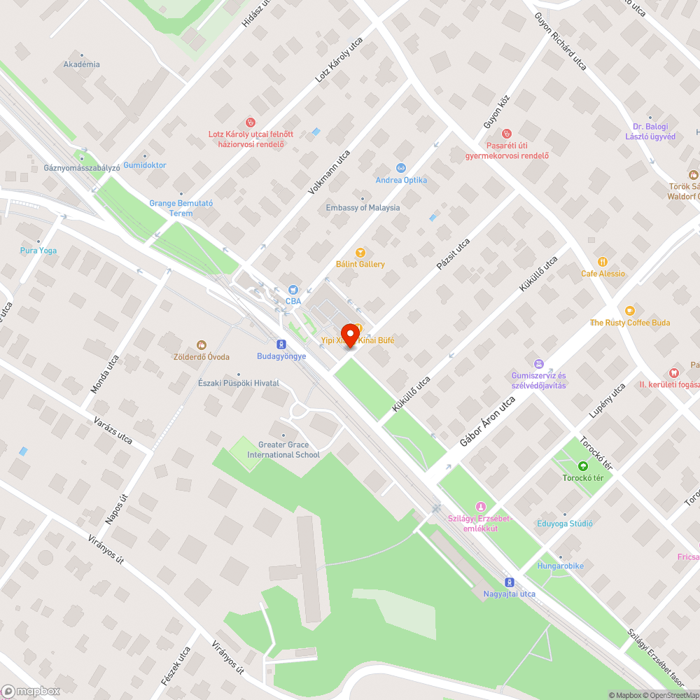 Torlasz a kerékpárúzon bejelentés helye