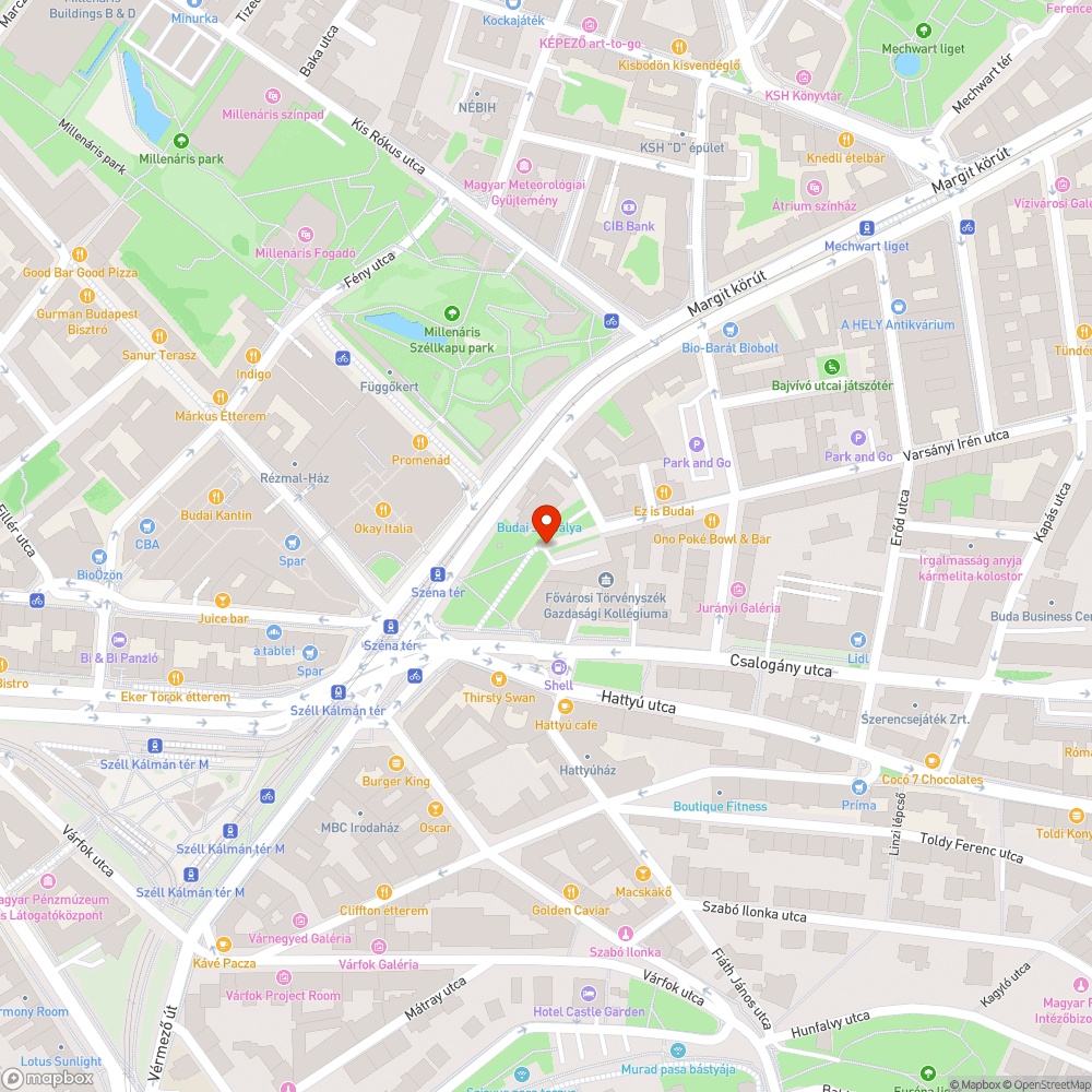 Leparkolt járda bejelentés helye