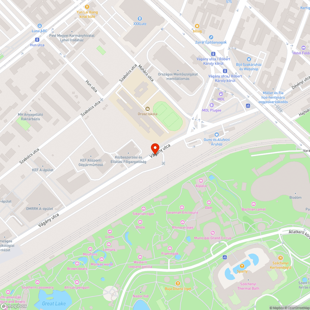 Vágány utca minosithetetlen burkolat bejelentés helye