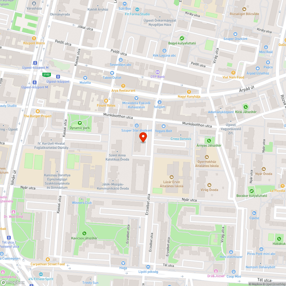 Járókelőkre veszélyes faágak bejelentés helye