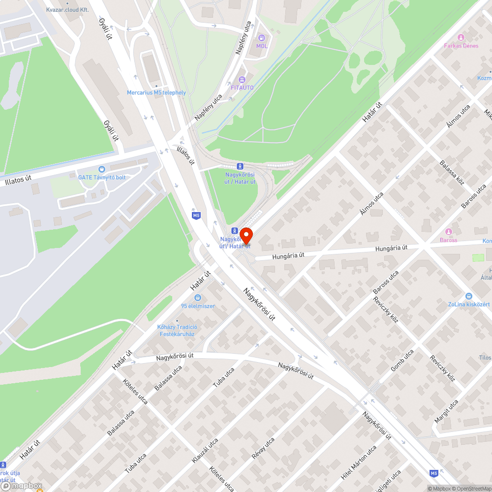 szemetes bejelentés helye