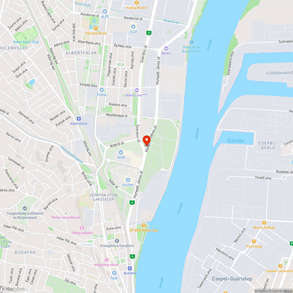 Kátyú csatornafedéllel bejelentés helye