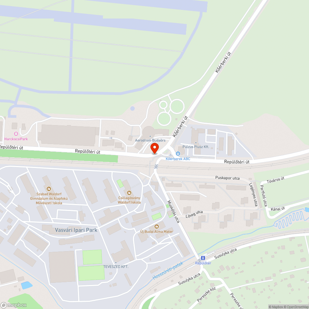 kátyú bejelentés helye