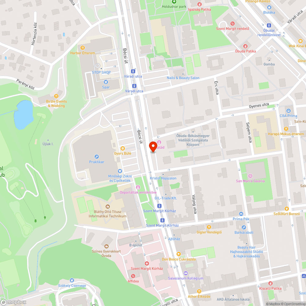 Bécsi úti szemétdomb. bejelentés helye