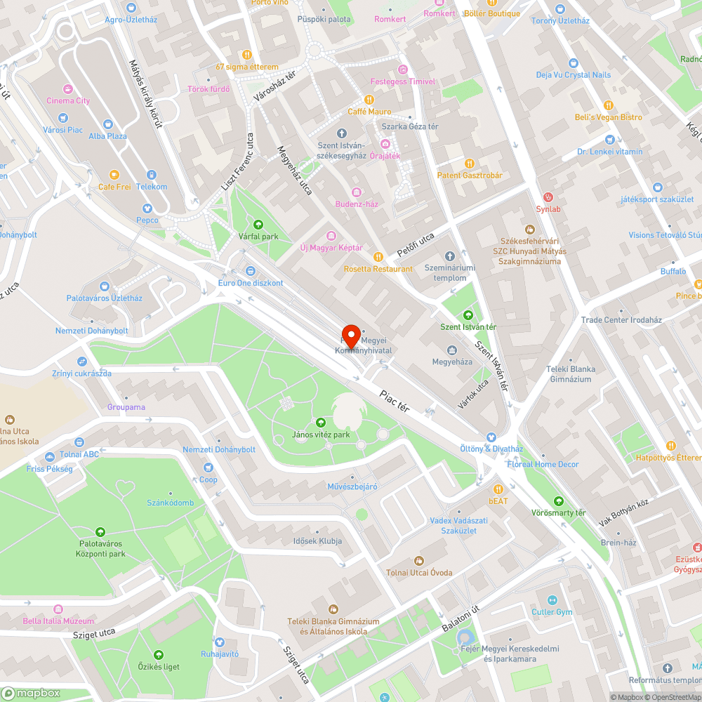 Piac tér közvilágítás nem működik bejelentés helye