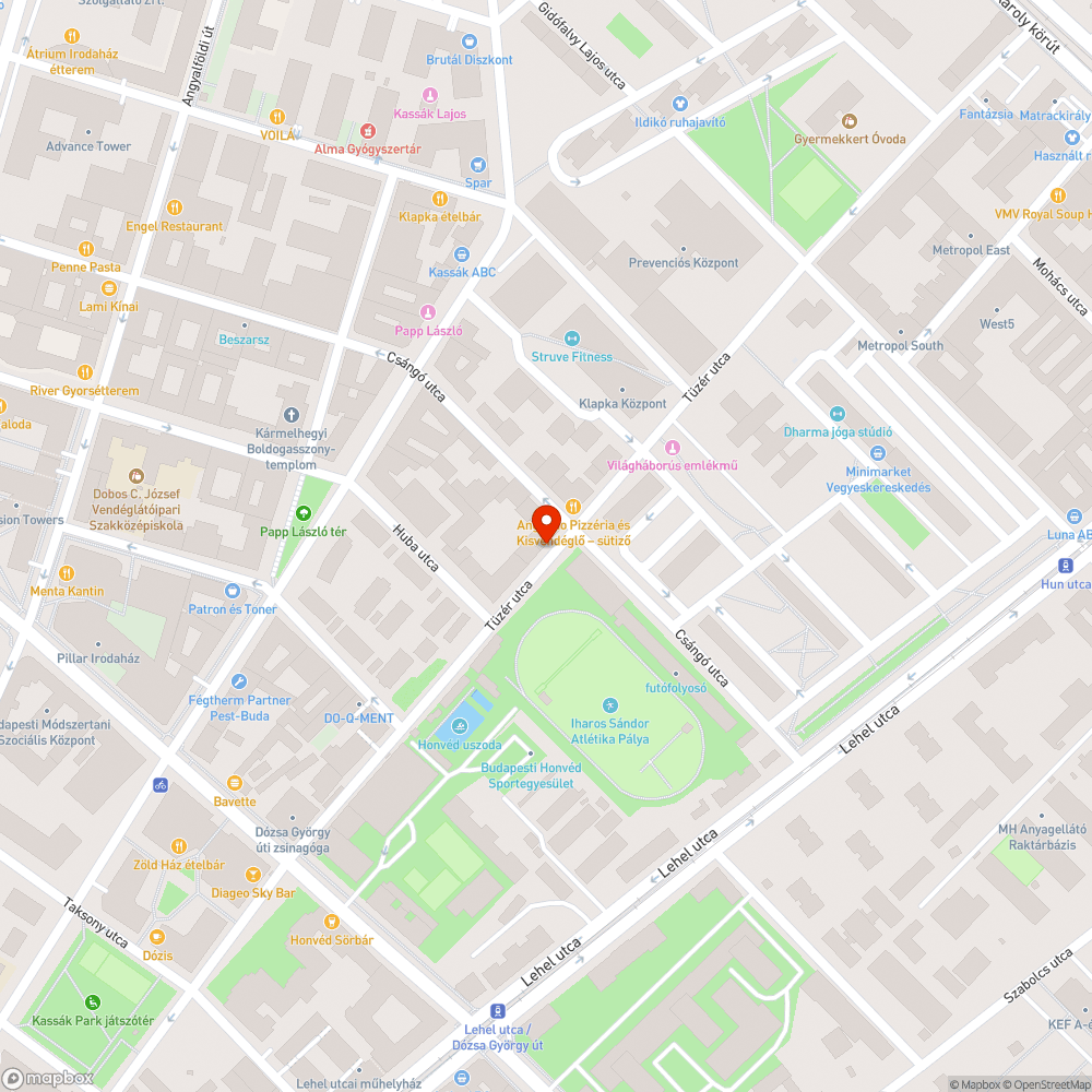 Falevél eltakarítás bejelentés helye