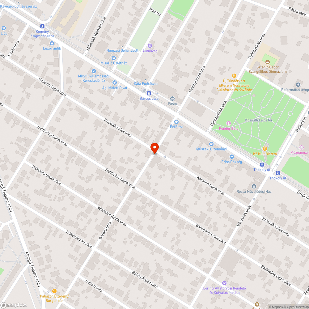 36-os busz kanyarodásának elősegítése felfestéssel bejelentés helye