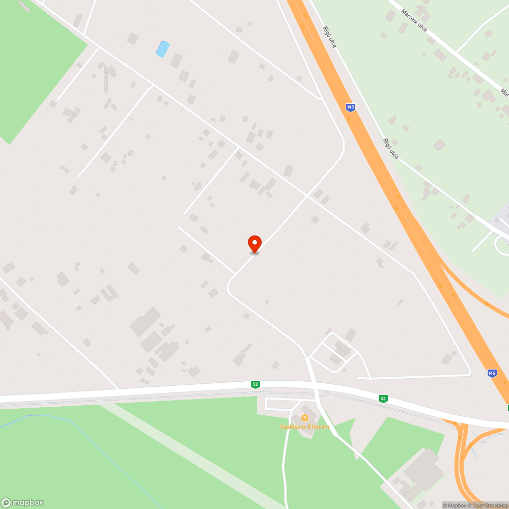 Járhatatlan út Kecskemét-Felsőcsalános bejelentés helye