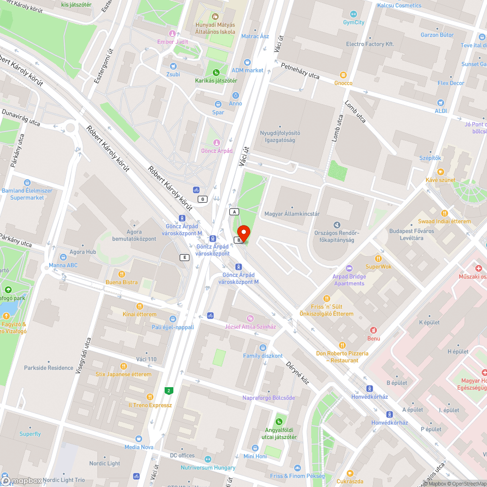 Veszélyes burkolat bejelentés helye