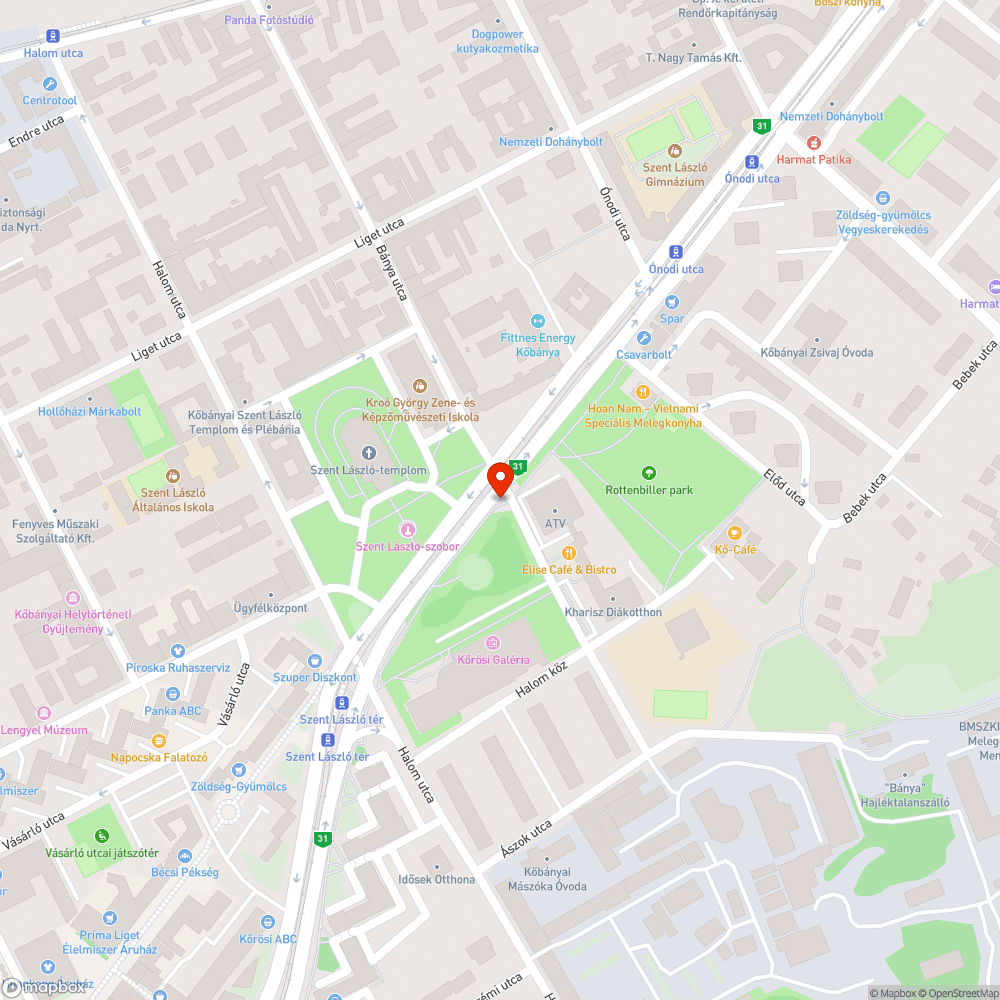 logó kandelláber bejelentés helye