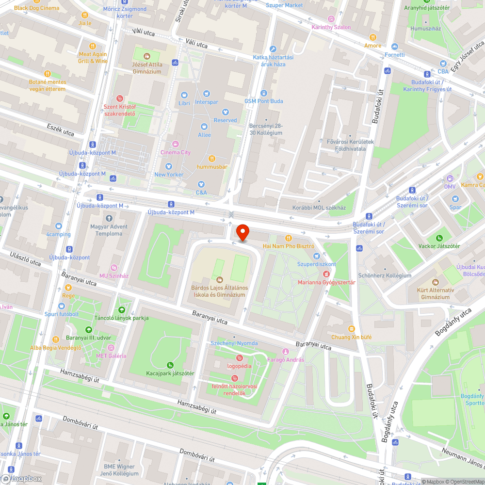 Javasolt felfestés bejelentés helye