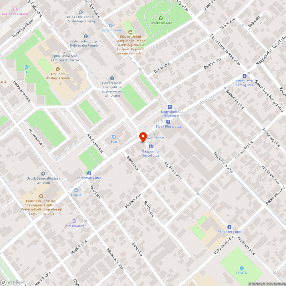 zebra lekopott bejelentés helye