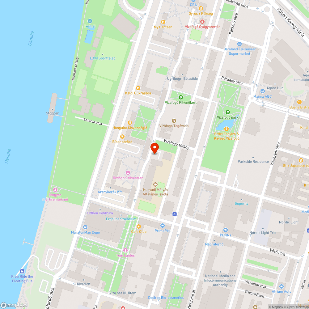 Elhagyott autó bejelentés helye