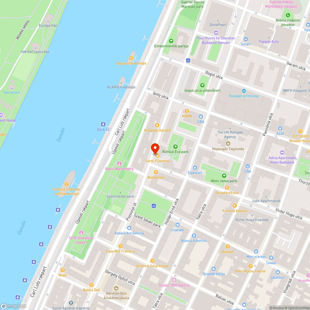 Elhagyott autó bejelentés helye