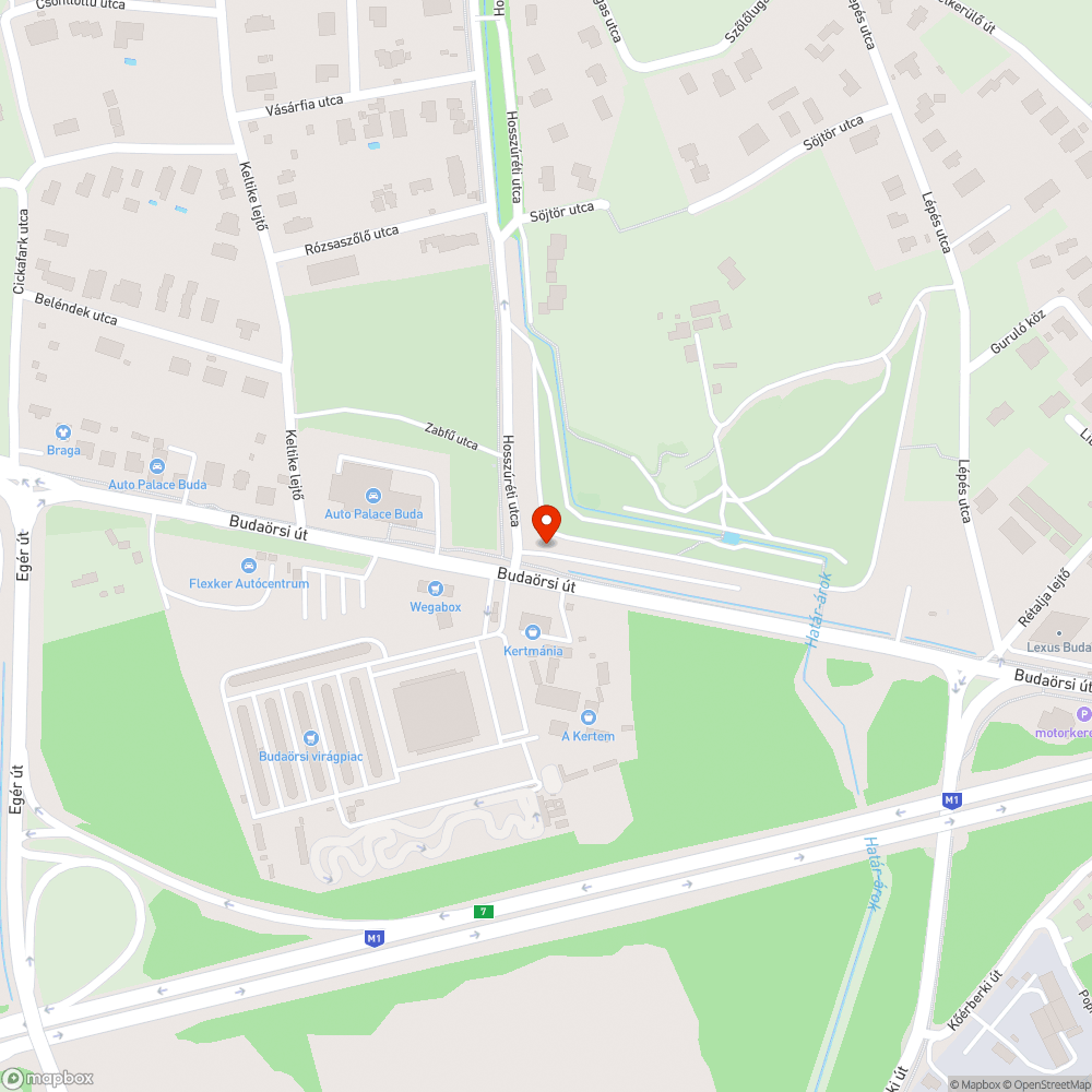 Illegális szemétlerakás bejelentés helye