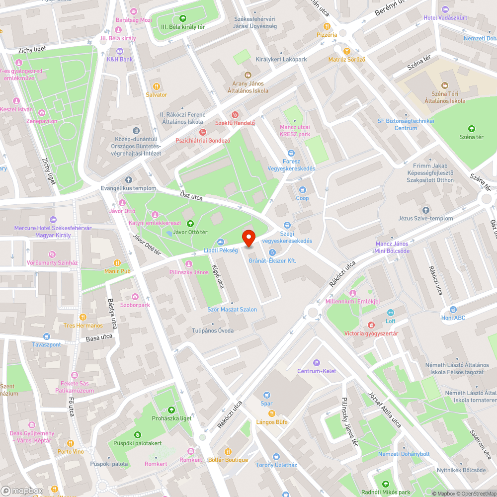 Kigyó utcai felfestések bejelentés helye