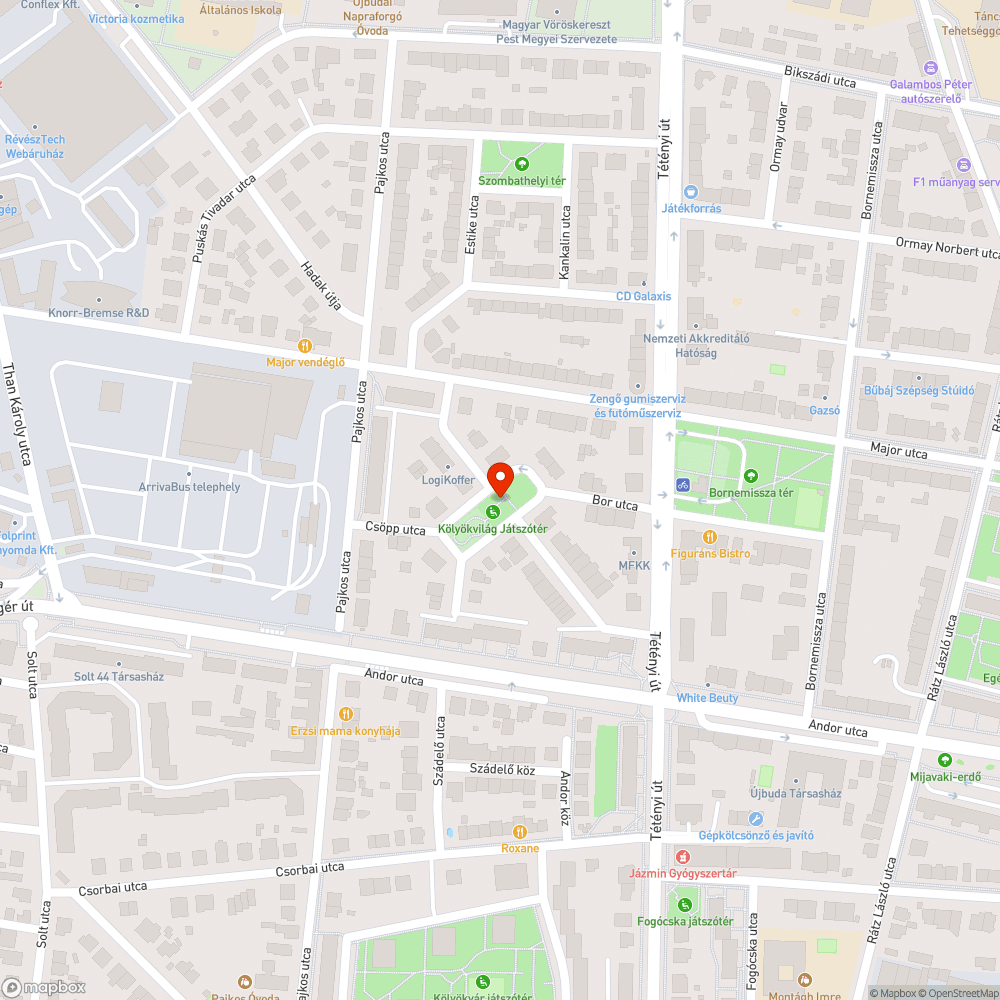 Pad a Rozsnyó-téren bejelentés helye