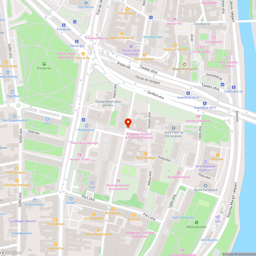 Kiskorona utca 16 előtt mély kátyú bejelentés helye