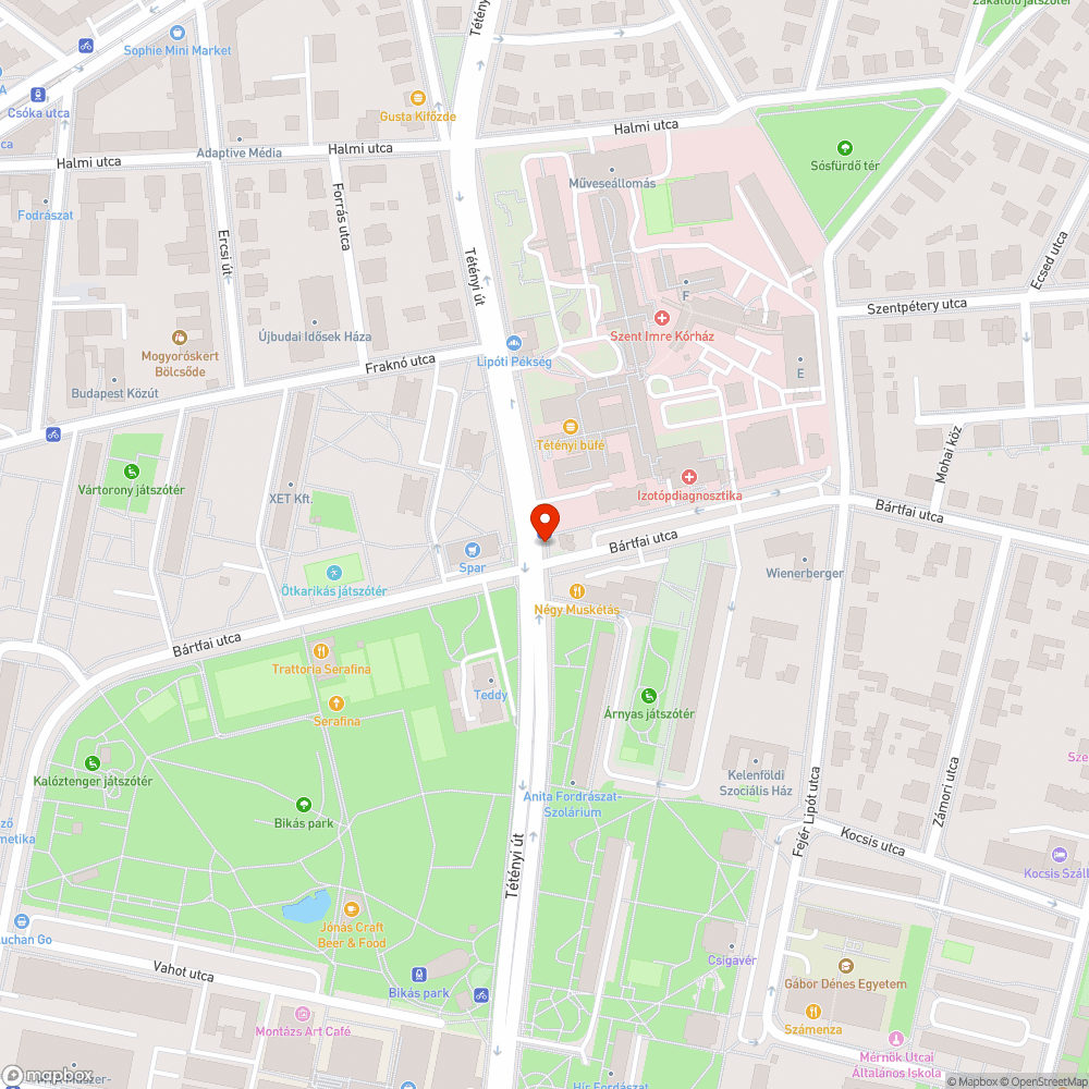 Ferde elválasztó oszlopok bejelentés helye