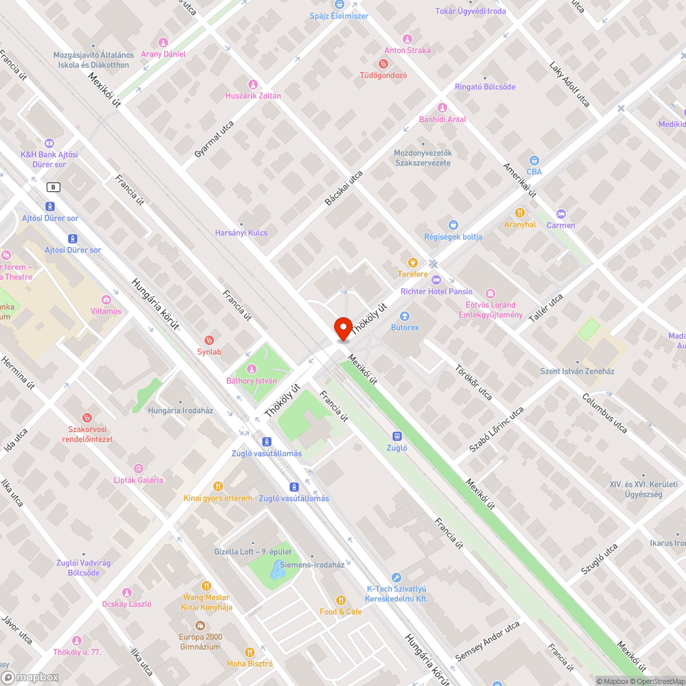 Kopott zebra bejelentés helye