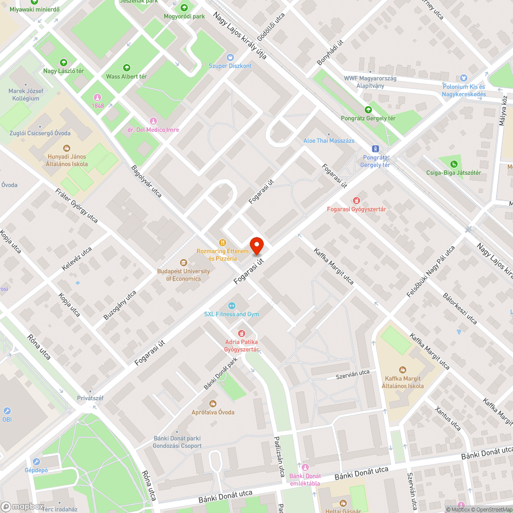 Esőbeálló - szó szerint bejelentés helye