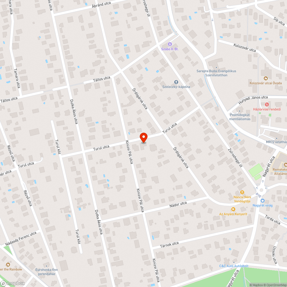 Nagy kátyú II/B kerületben bejelentés helye