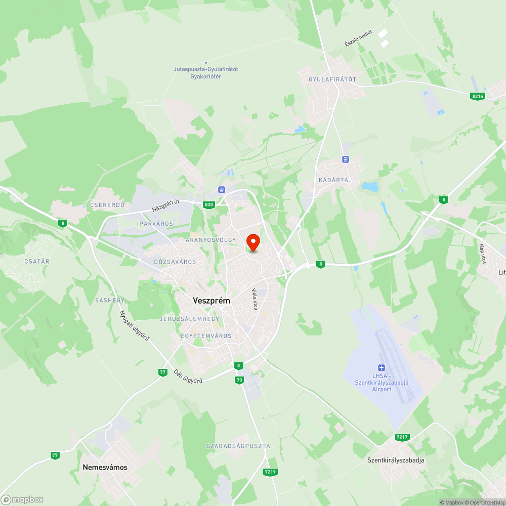 Szemét bejelentés helye