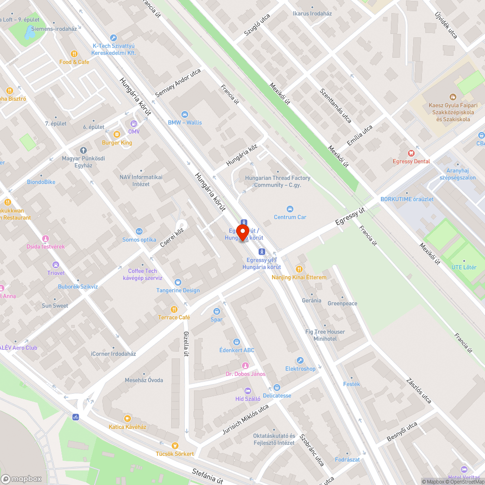 Térképgyűrődés bejelentés helye