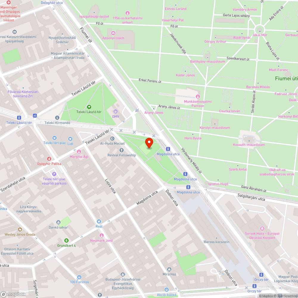 Hiányos közvilágítás bejelentés helye