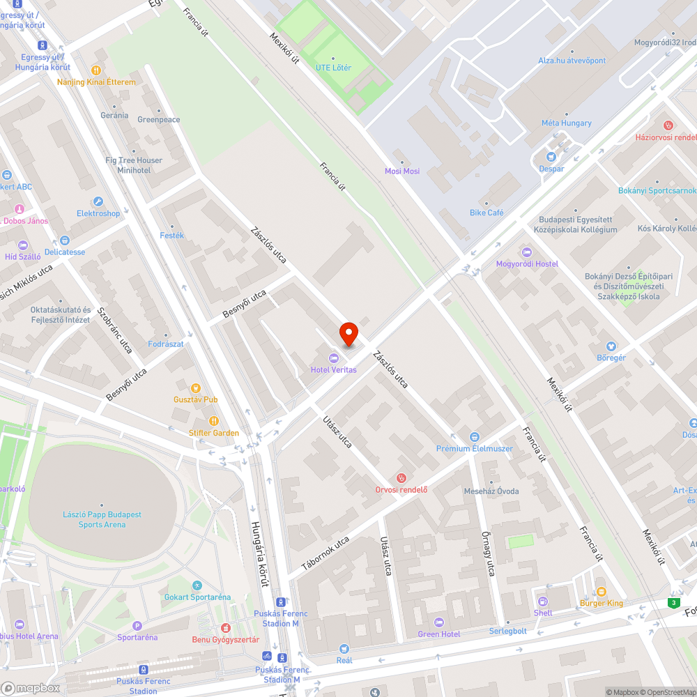 Aknásított kerékpárút bejelentés helye