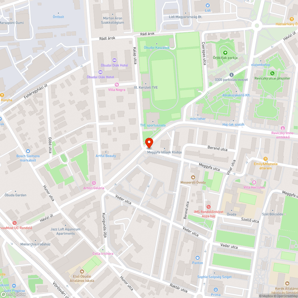 Lerakat bejelentés helye