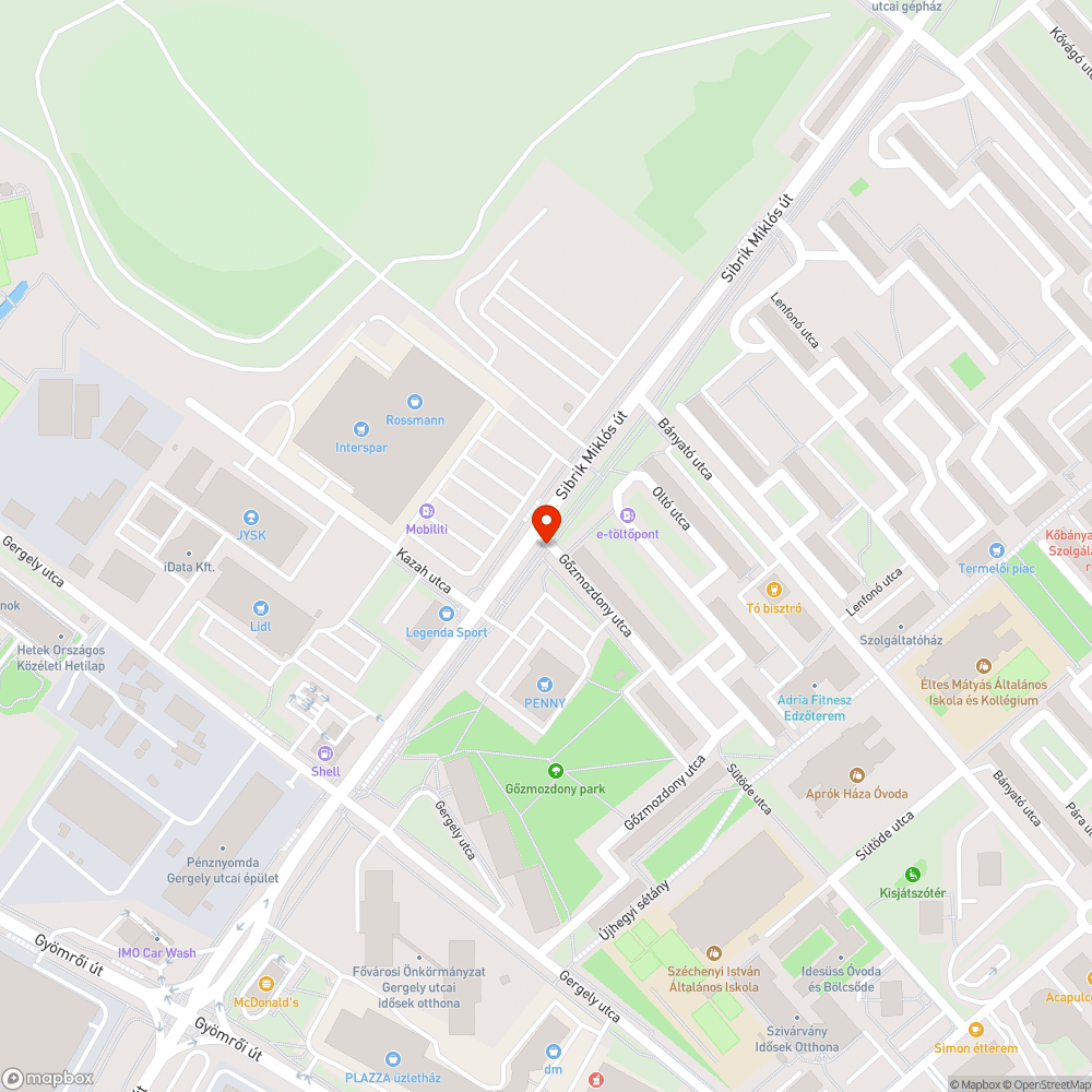 Folyik a víz bejelentés helye