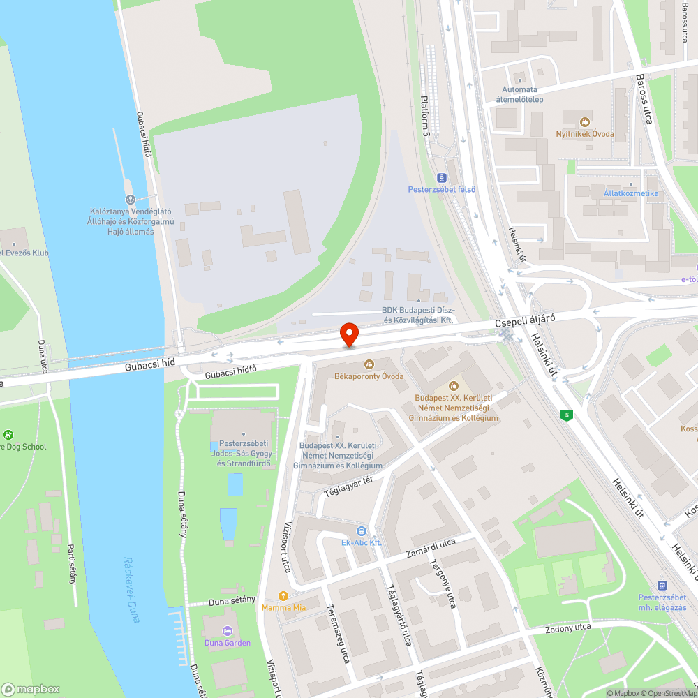 Kitört üveg a Sósfürdő buszmegállóban bejelentés helye