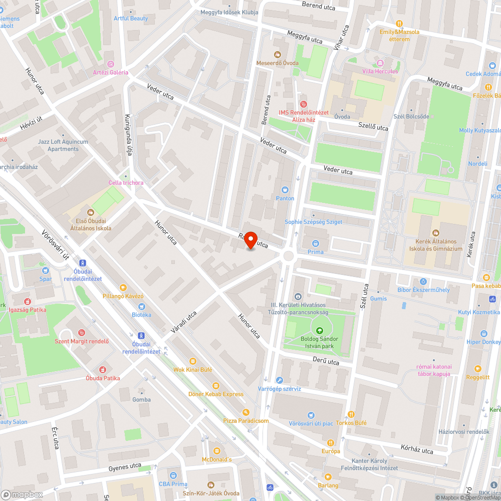 Avar es szemét bejelentés helye