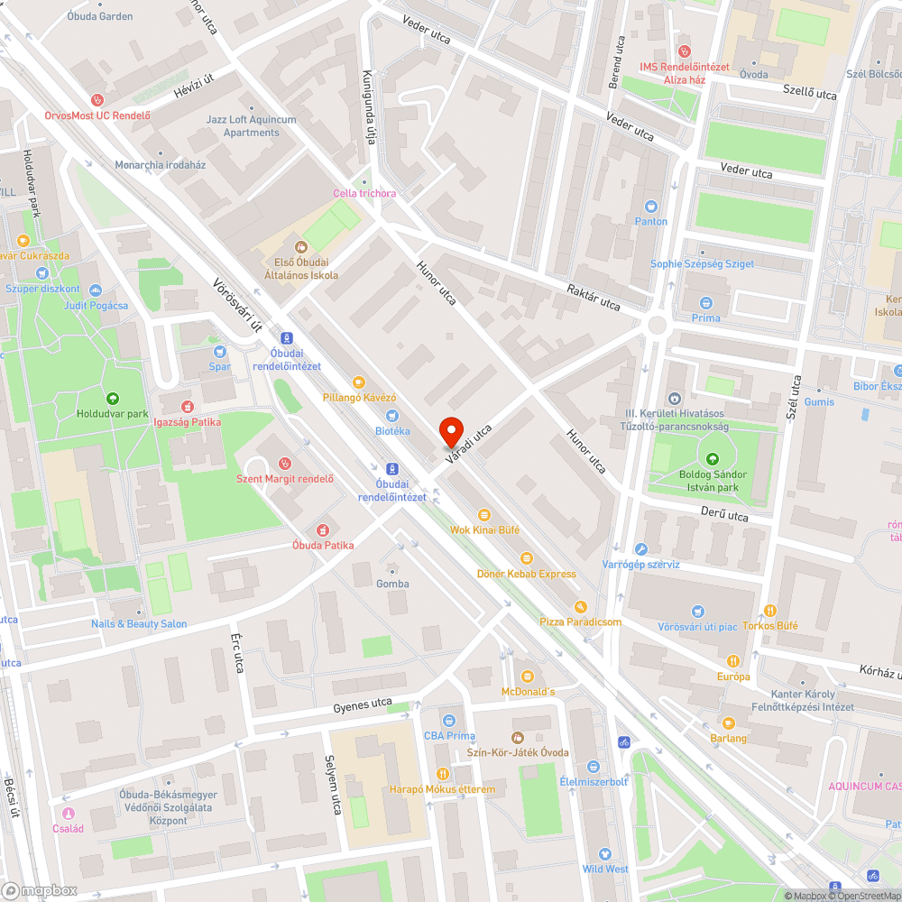 Italos üveg törmelék bejelentés helye