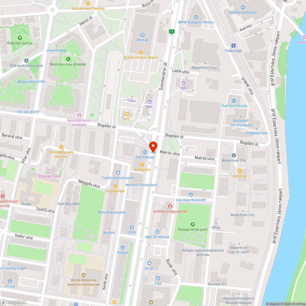 Lerakat bejelentés helye