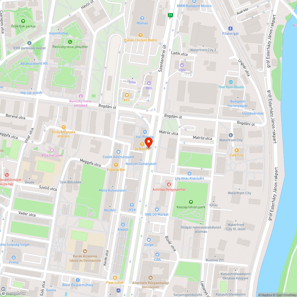 Szemetes zöldterület túlfolyt szemetessel bejelentés helye