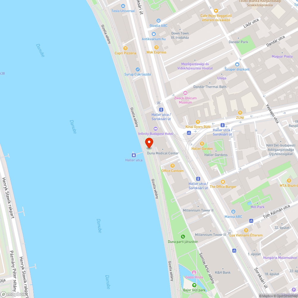 Haller utcai hajóállomást újra kidekorálták bejelentés helye