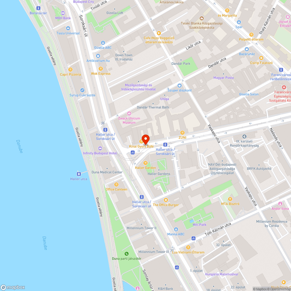 megrongált szemetes bejelentés helye