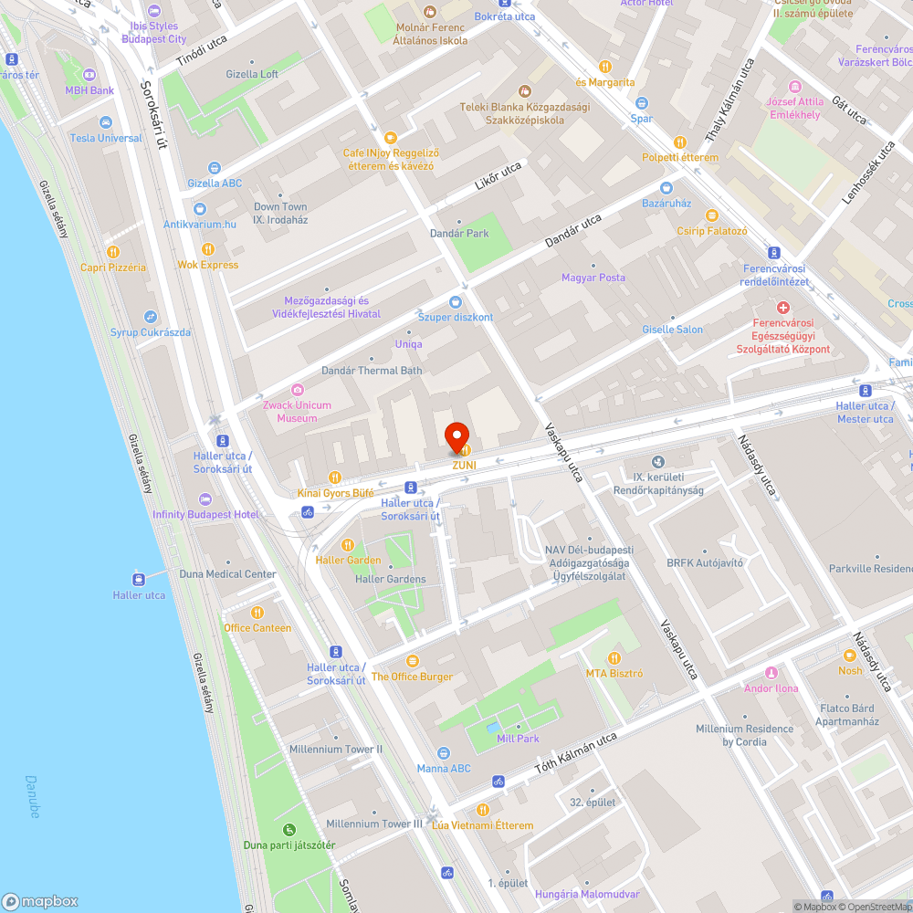 megrongált szemetes 3. bejelentés helye