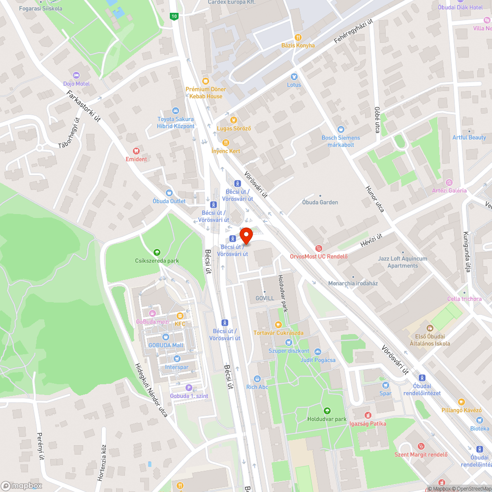 Rossz állapotú megálló oszlop bejelentés helye