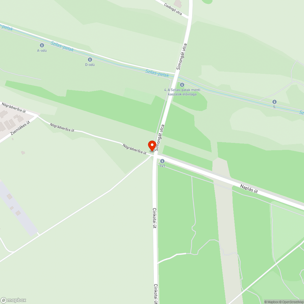 Hiányzó táblák bejelentés helye