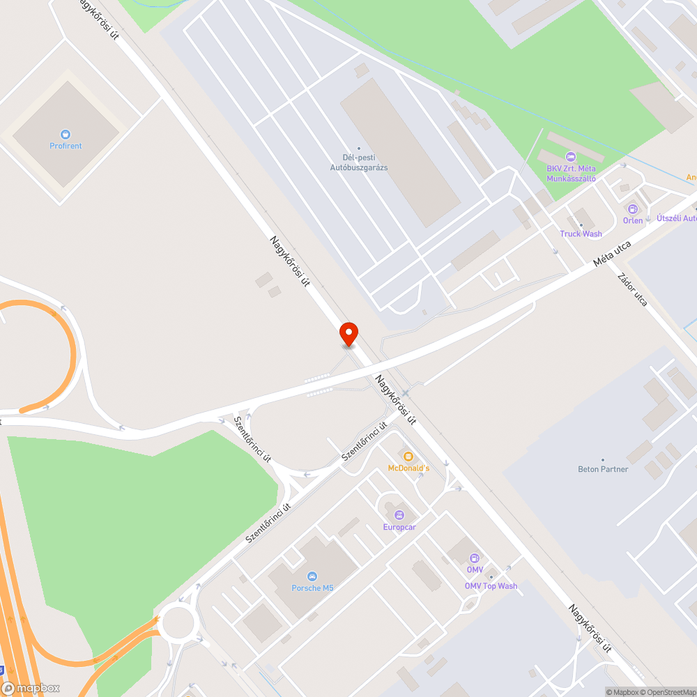 Megszűnt helyre irányító tábla bejelentés helye