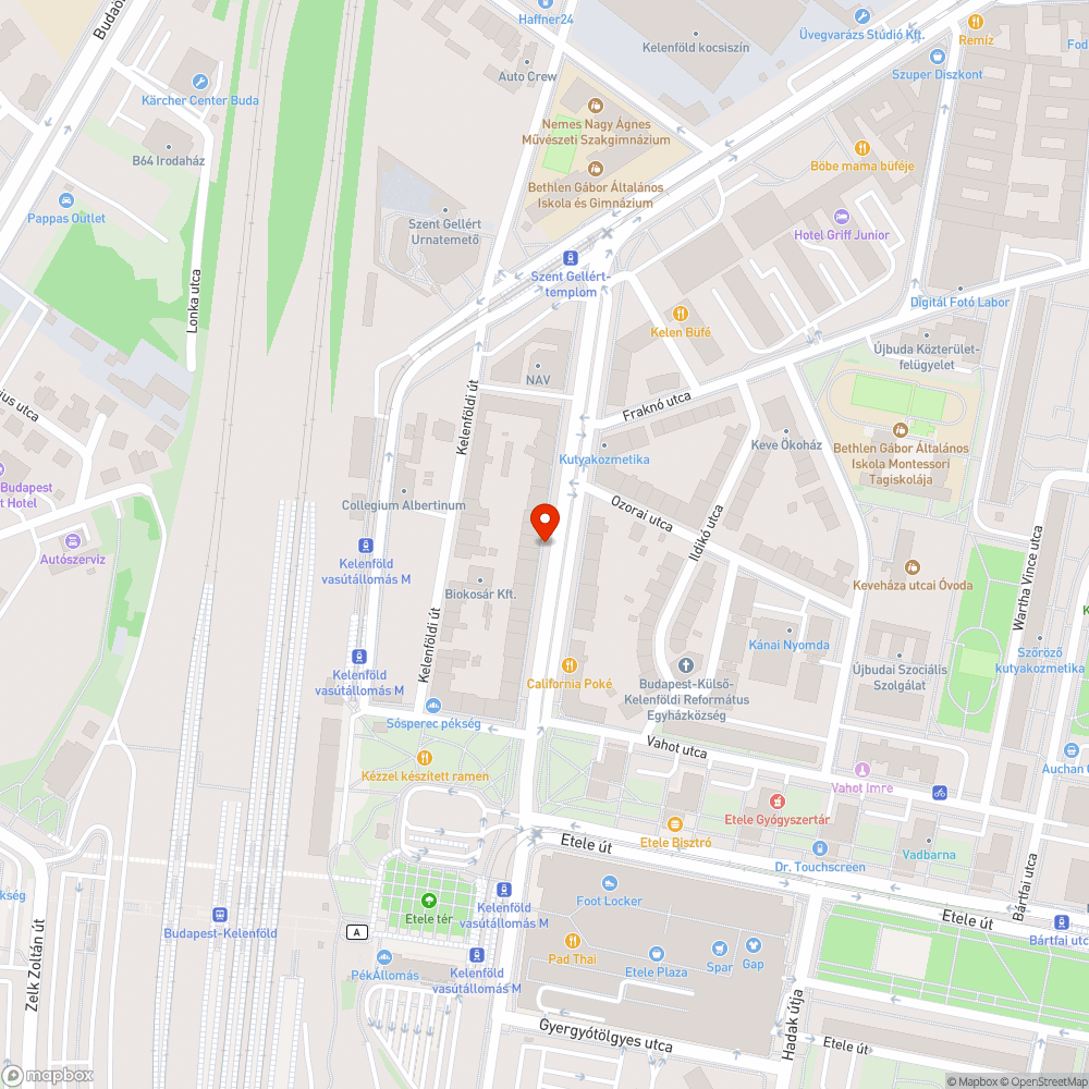 Sárréteg a Somogyi úti biciklisávon bejelentés helye