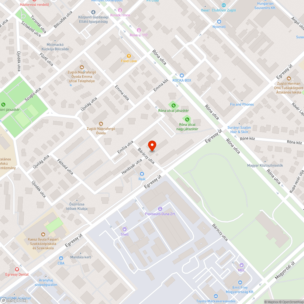 Nem világít a köztéri lámpa bejelentés helye