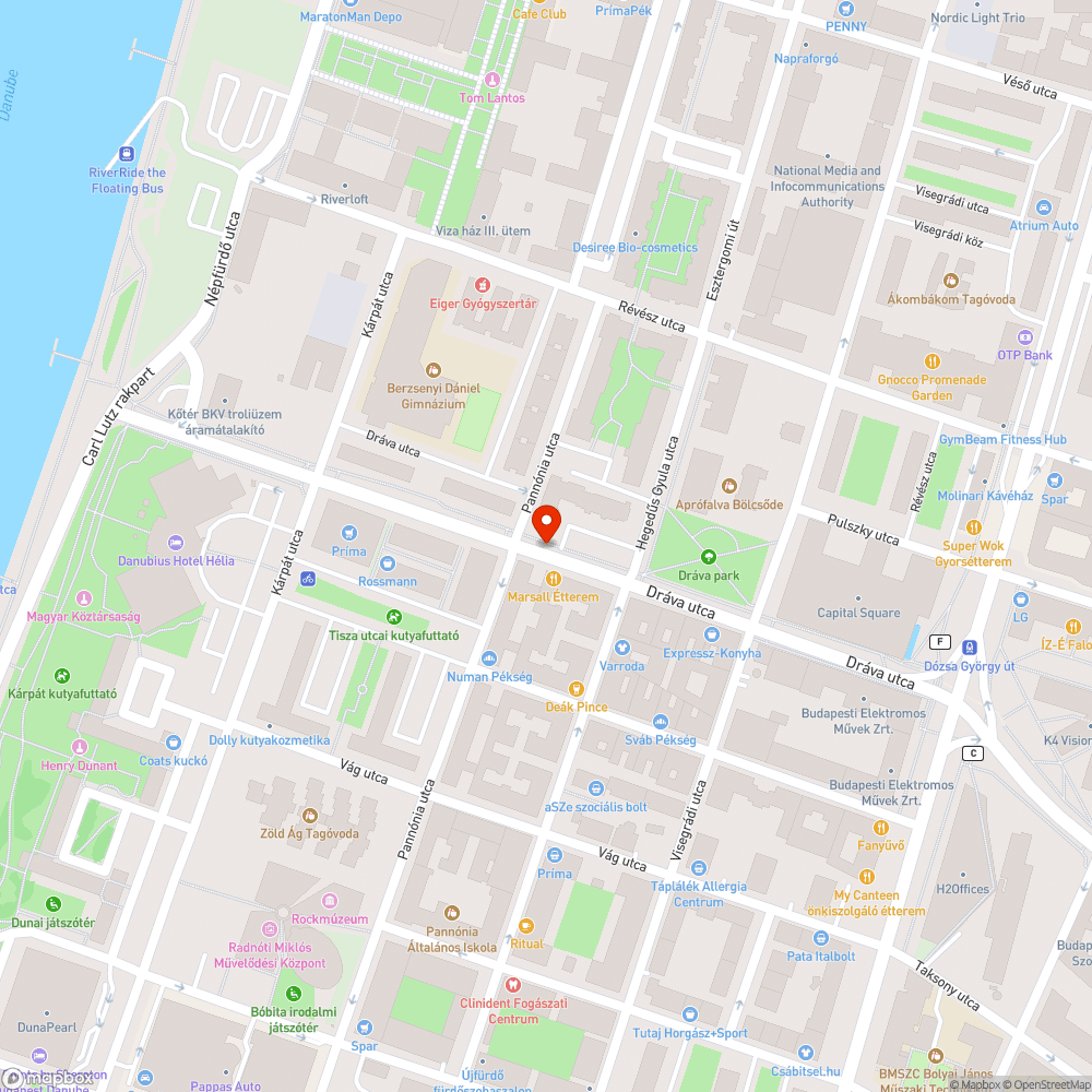 Balesetveszélyes kerékpárút bejelentés helye