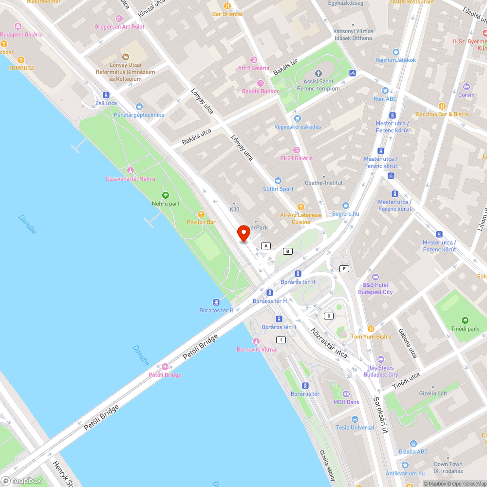 Közraktár utca útburkolat állapota bejelentés helye